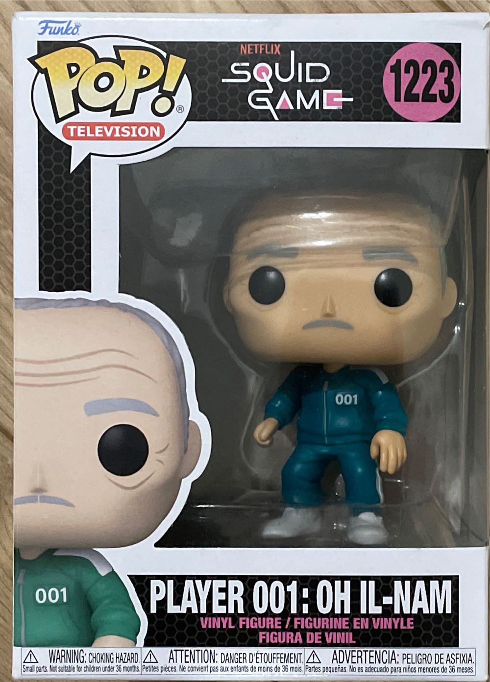 Player 001: Oh Il-Nam - Funko vinyl figure collectible [Barcode 889698647960] - Main Image 2