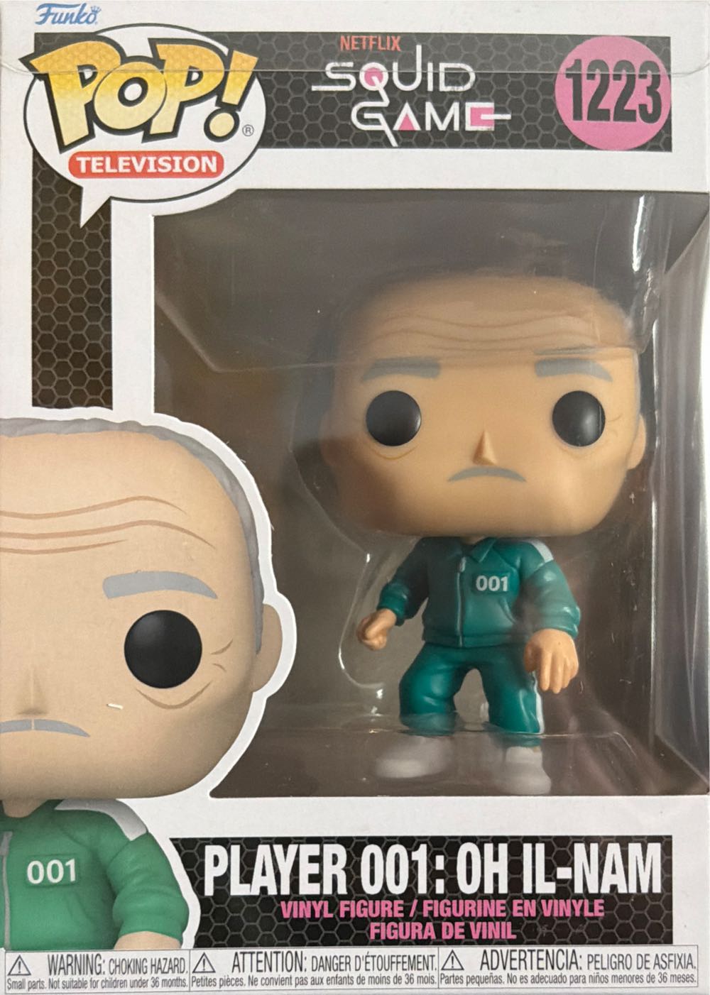 Player 001: Oh Il-Nam - Funko vinyl figure collectible [Barcode 889698647960] - Main Image 4