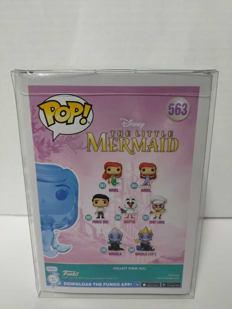 Ariel (Translucent Blue) - The Little Mermaid vinyl figure collectible [Barcode 889698623513] - Main Image 2