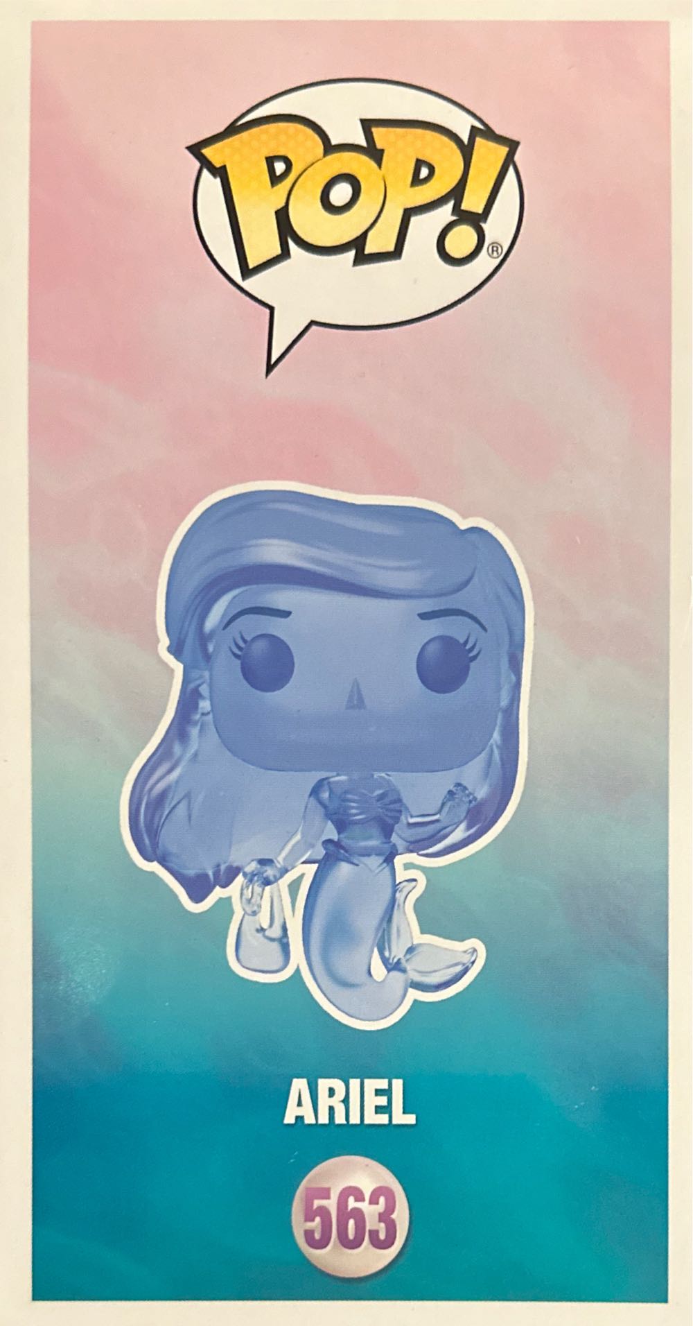 Ariel (Translucent Blue) - The Little Mermaid vinyl figure collectible [Barcode 889698623513] - Main Image 4
