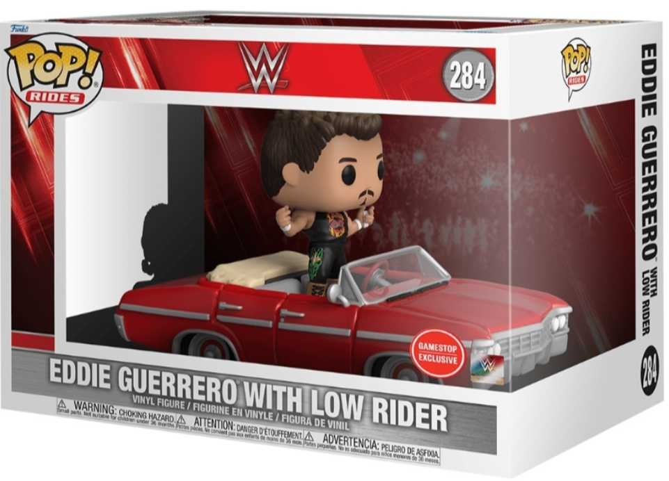 Eddie Guerrero With Low Rider - WWE vinyl figure collectible [Barcode 889698625456] - Main Image 2