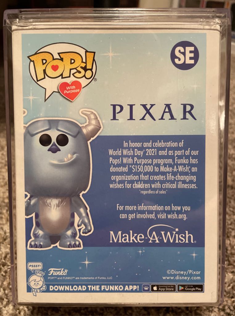 Sully #SE - Monsters Inc. vinyl figure collectible [Barcode 889698636704] - Main Image 2