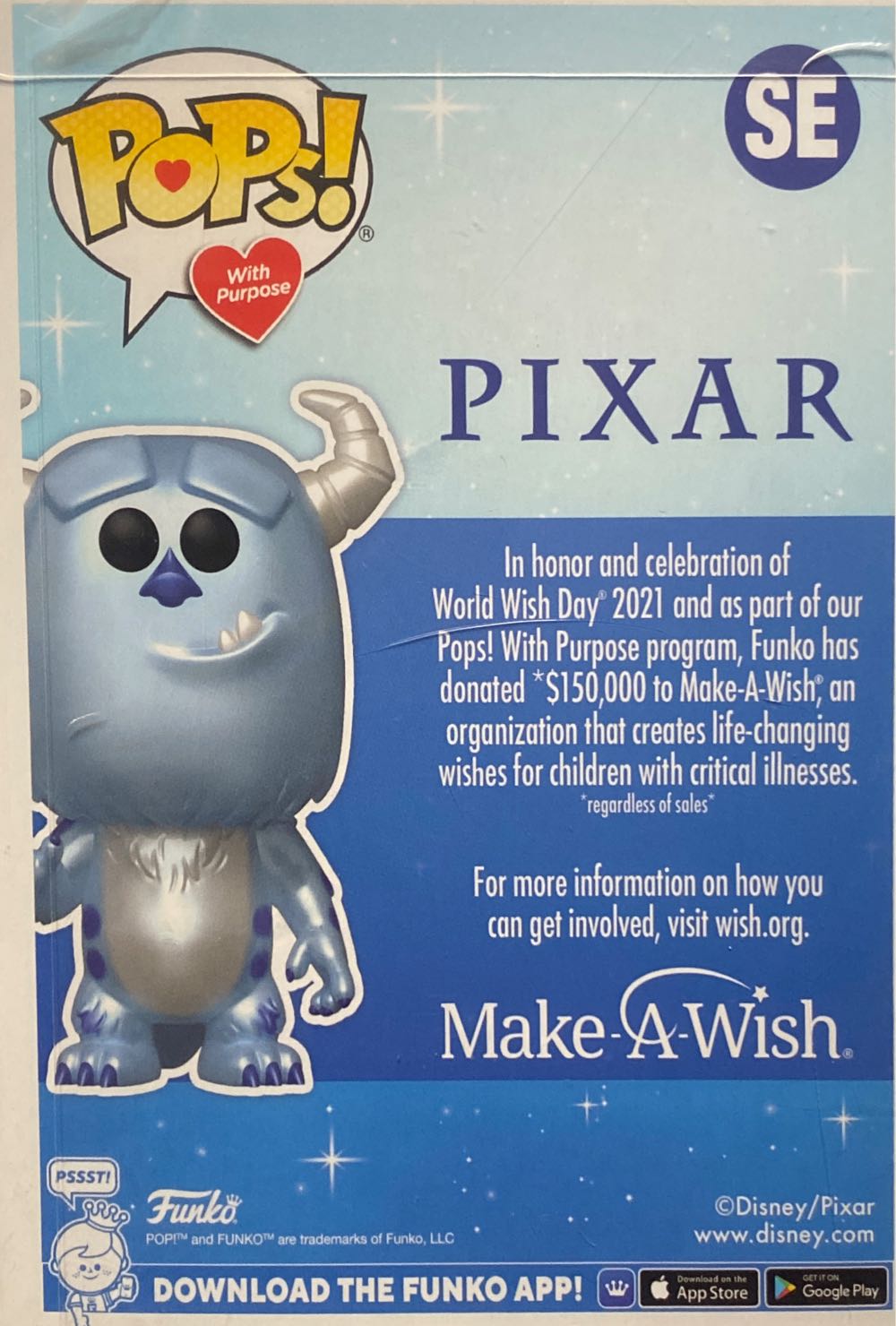 Sully #SE - Monsters Inc. vinyl figure collectible [Barcode 889698636704] - Main Image 4