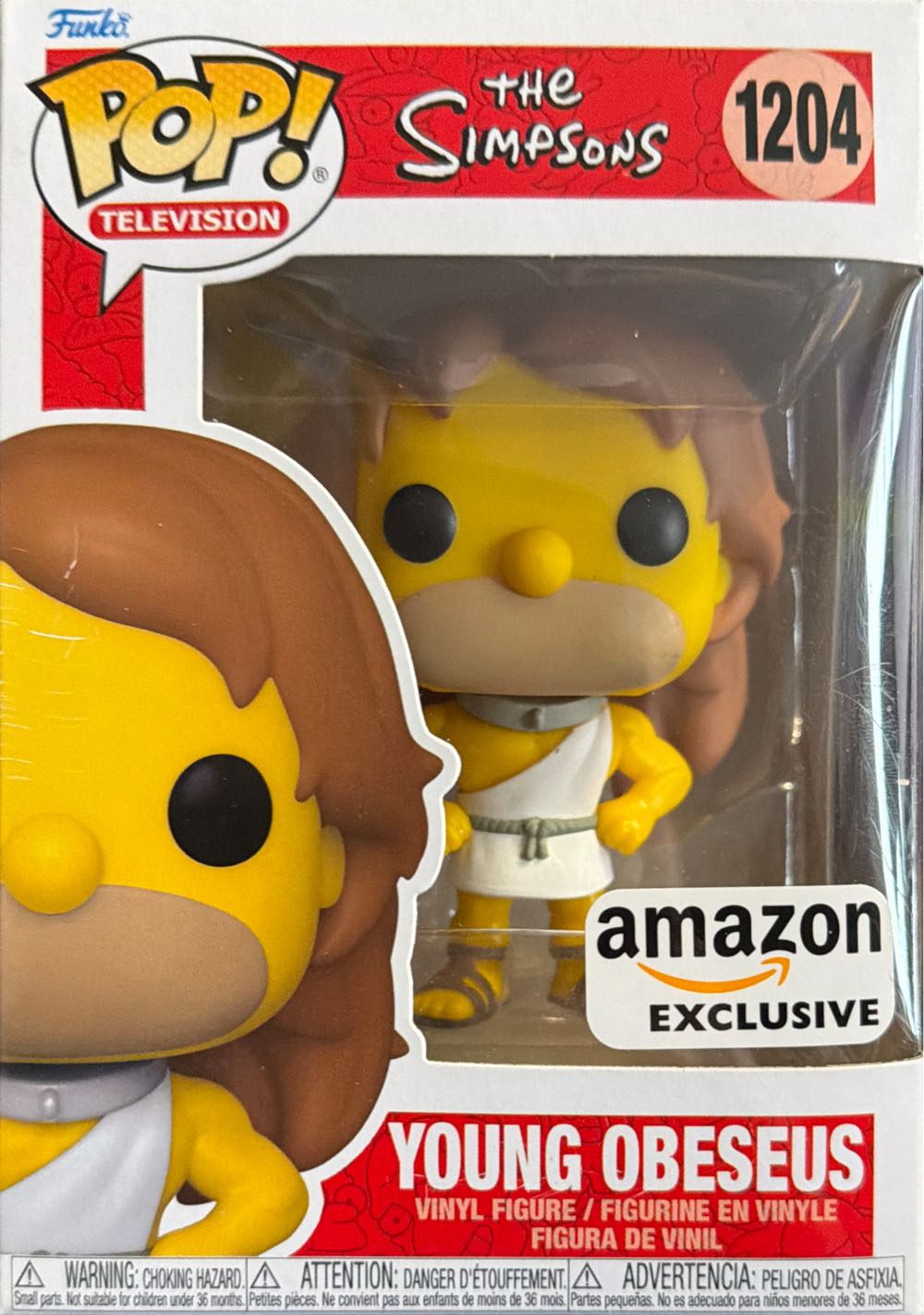 Simpsons -1204- Young Obeseus - The Simpsons vinyl figure collectible [Barcode 889698601191] - Main Image 4