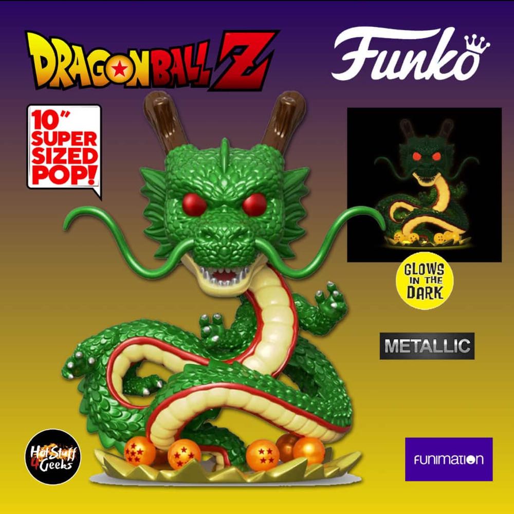 Shenron (10-Inch) (Metallic) (Glow in the Dark) - Dragon Ball Z vinyl figure collectible - Main Image 3