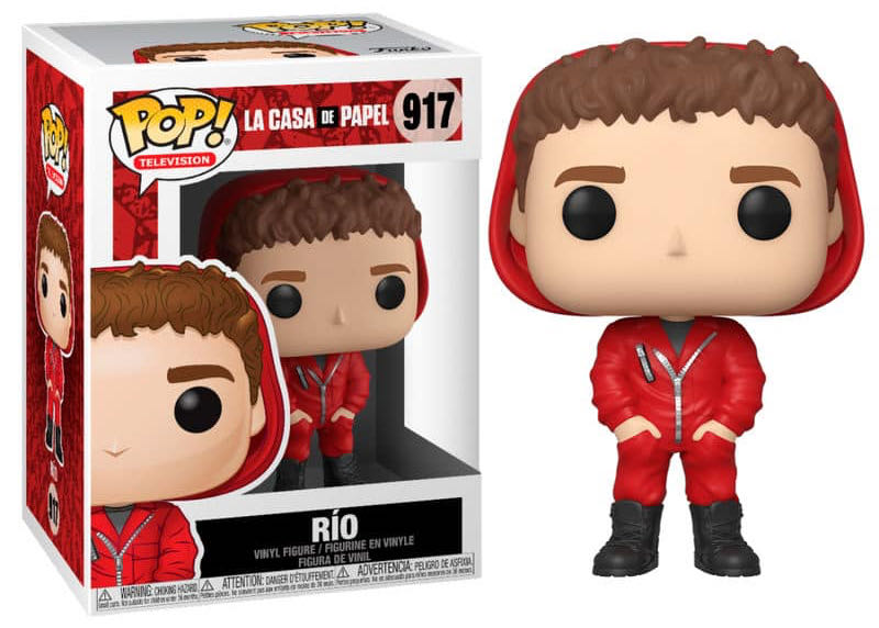 Rio - 917 -(la Casa De Papel) Funko Pop Television - La Casa de Papel vinyl figure collectible [Barcode 889698441988] - Main Image 2