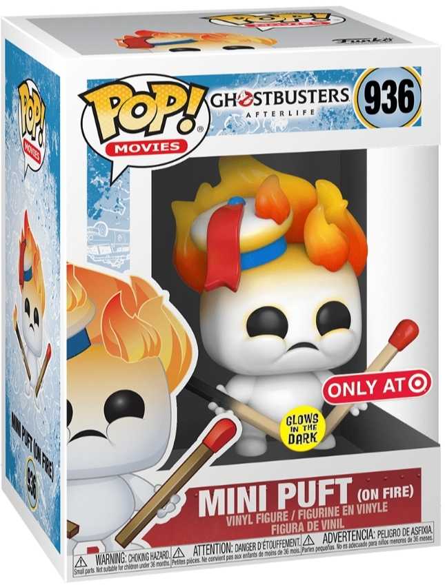 Mini Puft (on Fire) - Ghostbusters vinyl figure collectible [Barcode 889698492010] - Main Image 2