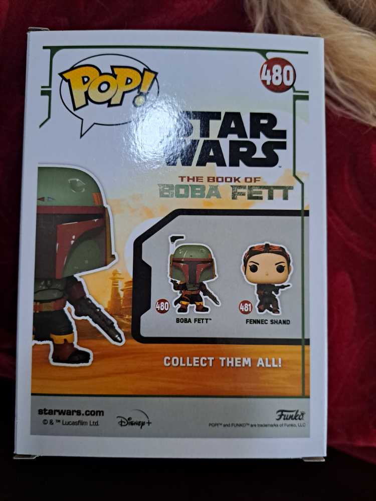 BOBA FETT - 480 - Star Wars: Book of Boba Fett vinyl figure collectible [Barcode 889698602365] - Main Image 3
