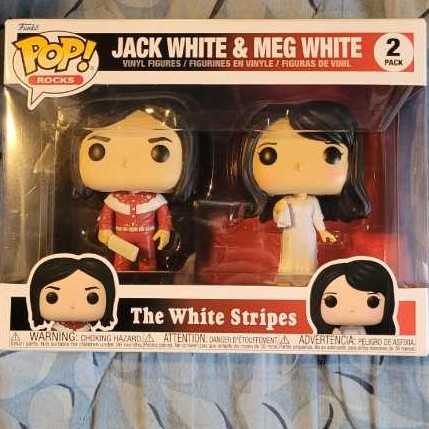 TheWhite Stripes Jack White & Meg White - Musicians vinyl figure collectible [Barcode 889698614283] - Main Image 2