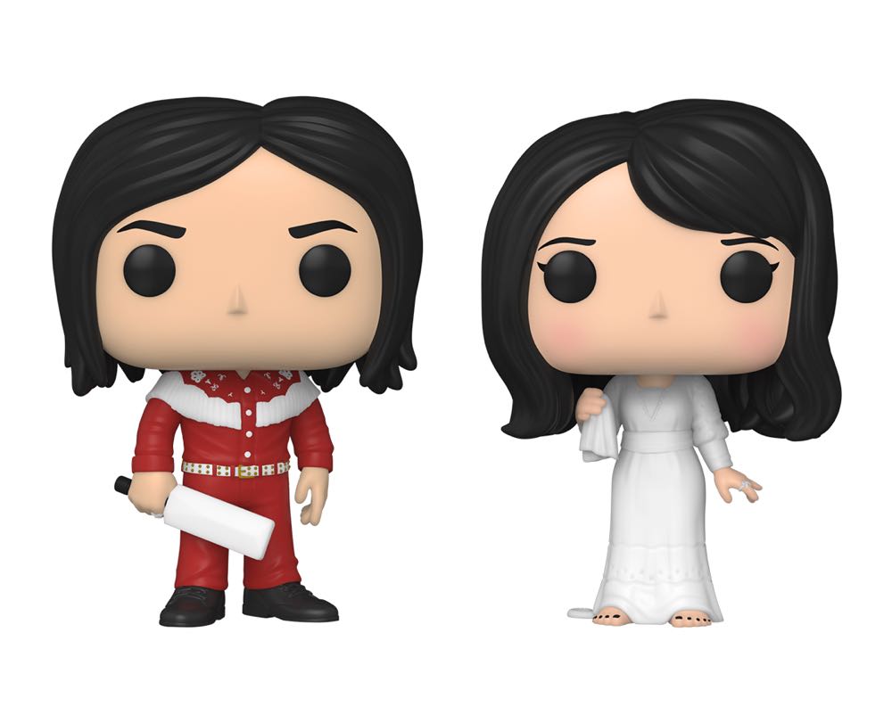 TheWhite Stripes Jack White & Meg White - Musicians vinyl figure collectible [Barcode 889698614283] - Main Image 3