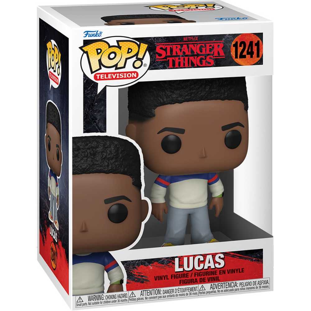 Lucas - Stranger Things vinyl figure collectible [Barcode 889698623957] - Main Image 2