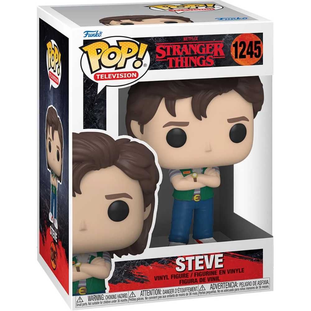 Steve - Stranger Things vinyl figure collectible [Barcode 889698623988] - Main Image 2