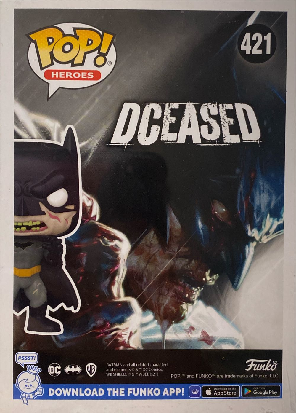 Batman (Dceased)  vinyl figure collectible [Barcode 889698584067] - Main Image 3