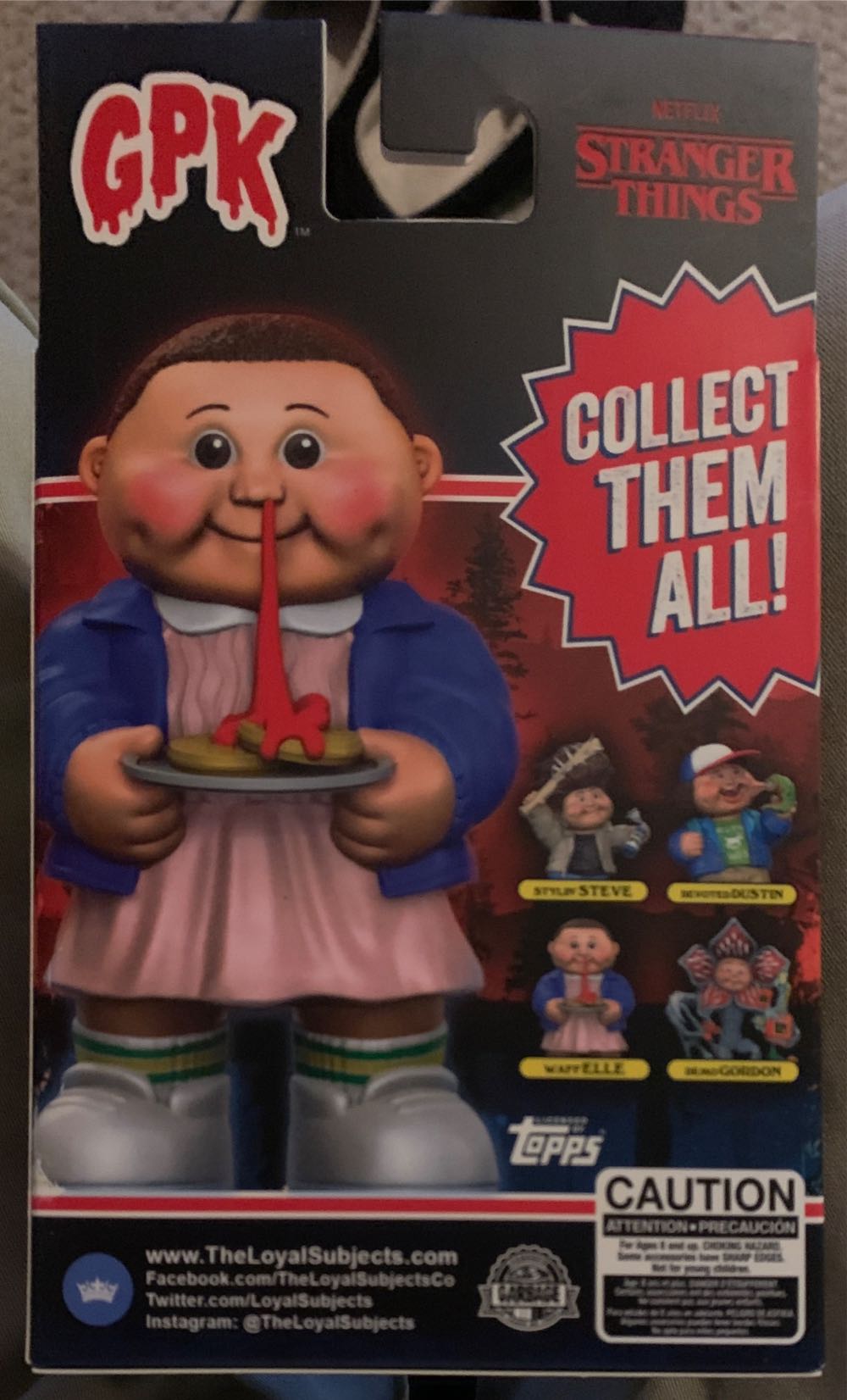 Garbage Pail Kids X Stranger Things : Waffelle - Stranger Things vinyl figure collectible [Barcode 850031460416] - Main Image 3