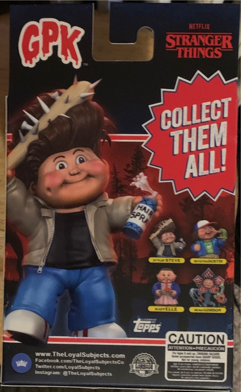 Garbage Pail Kids X Stranger Things : Stylin Steve - Stranger Things vinyl figure collectible [Barcode 850031460409] - Main Image 3