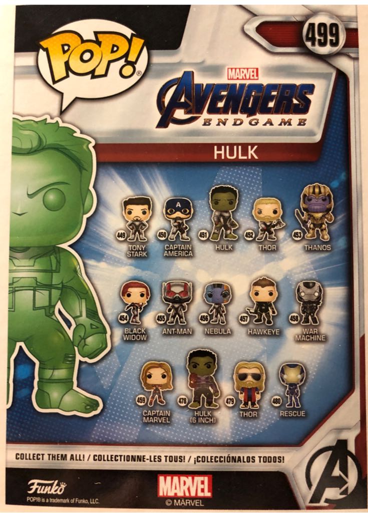 Hulk (Green)  vinyl figure collectible - Main Image 2
