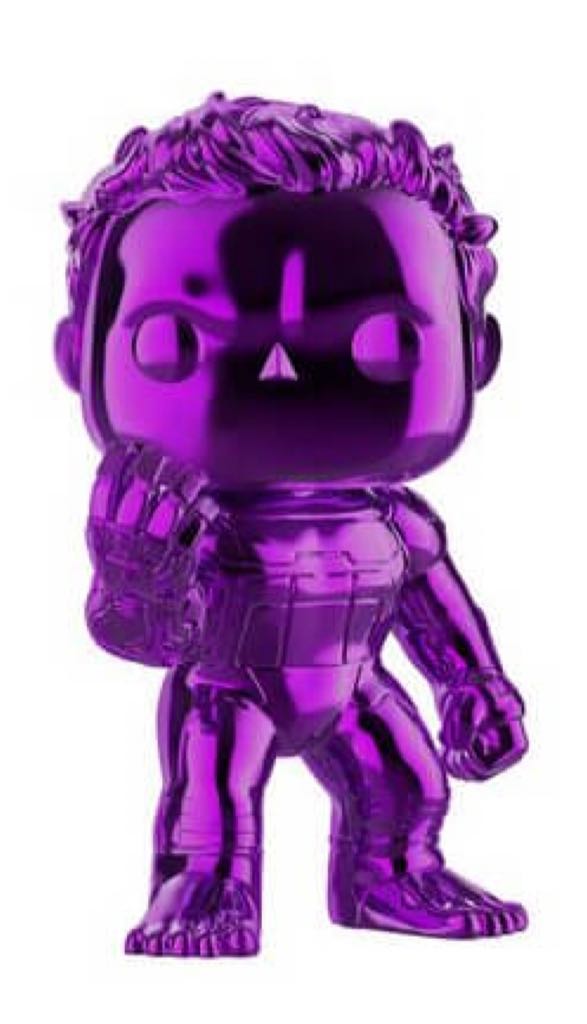 Hulk (With Gauntlet, Purple Chrome) $7-$17 - Avengers: Endgame vinyl figure collectible - Main Image 2