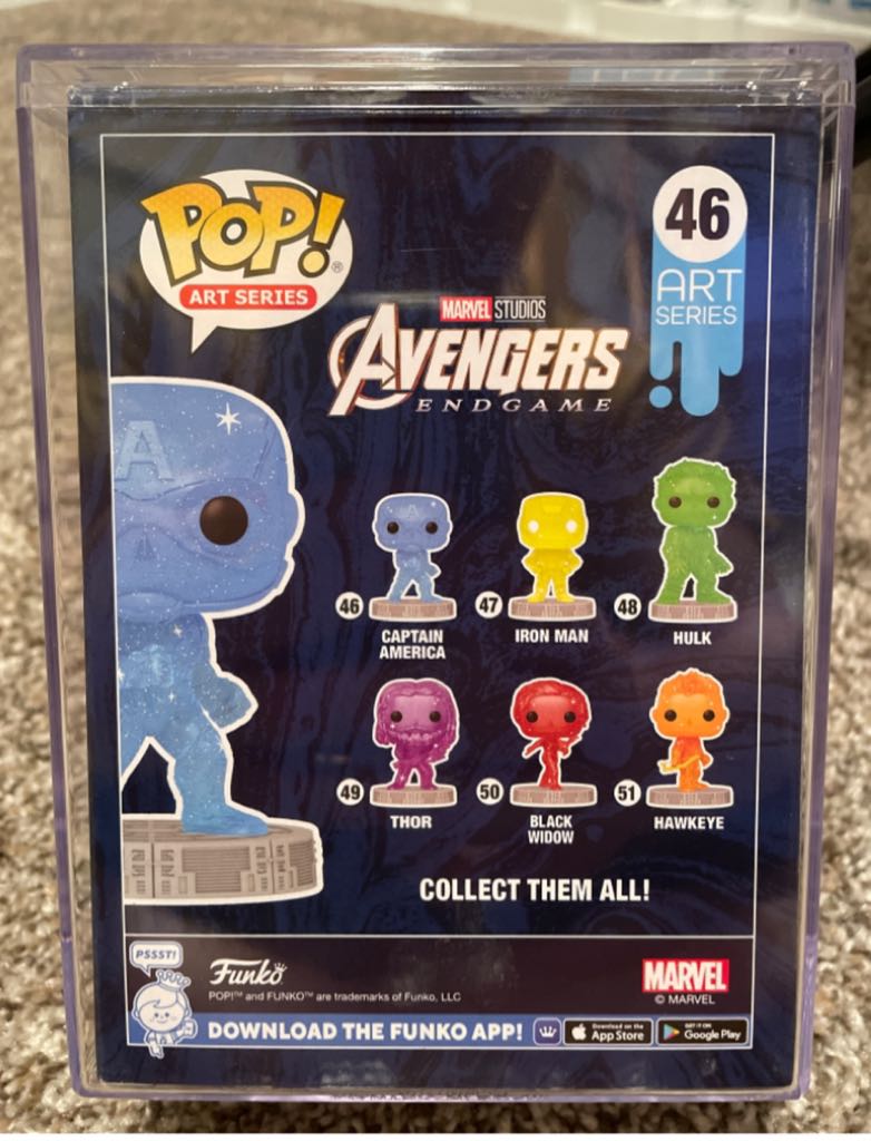 Captain American  vinyl figure collectible - Main Image 2