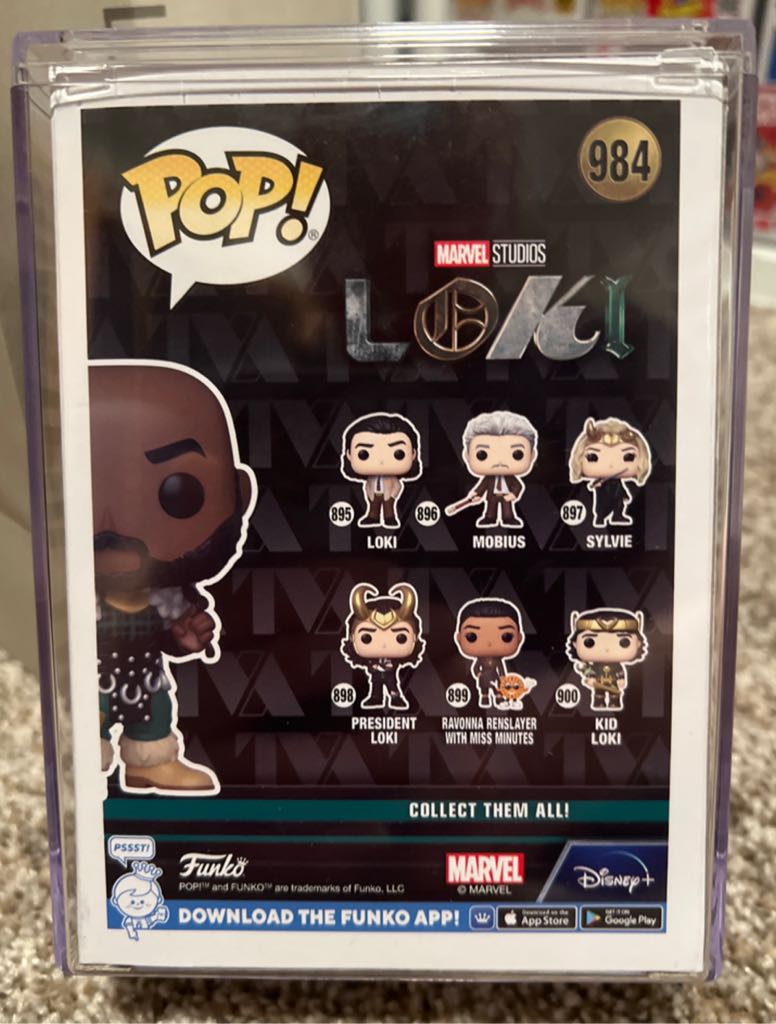 Boastful Loki, #984 - Loki vinyl figure collectible [Barcode 889698636803] - Main Image 2