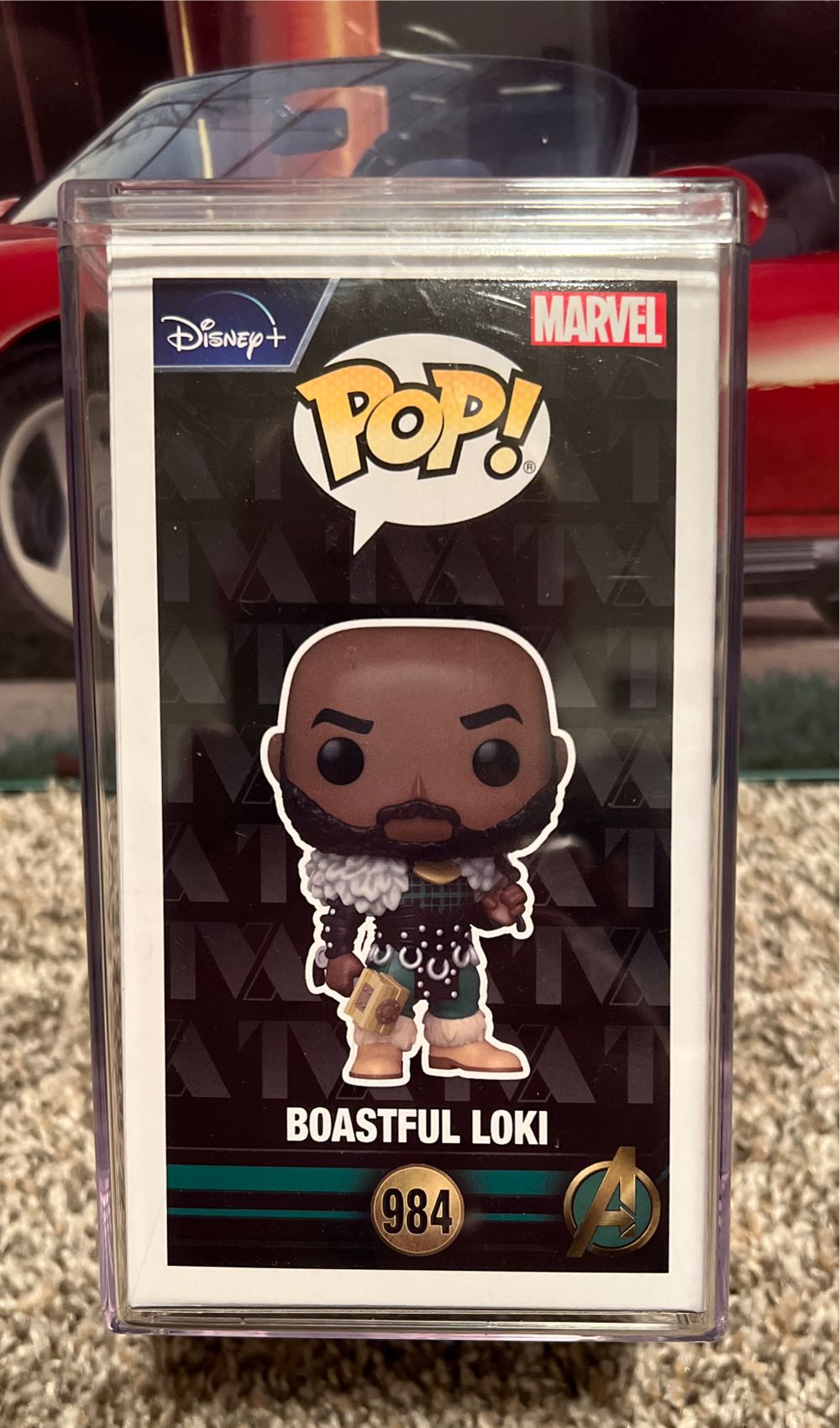 Boastful Loki, #984 - Loki vinyl figure collectible [Barcode 889698636803] - Main Image 3