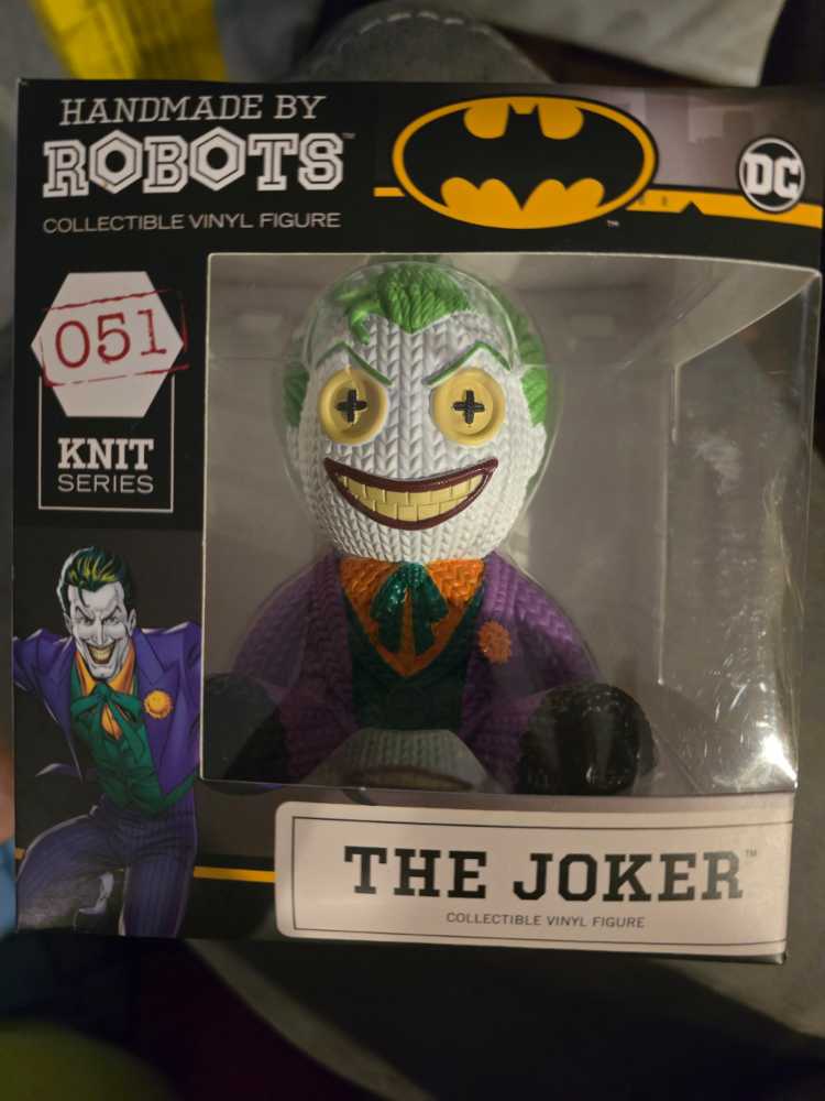Handmade By Robots Dc Comics The Joker Vinyl Figure - Batman vinyl figure collectible [Barcode 818730020423] - Main Image 2