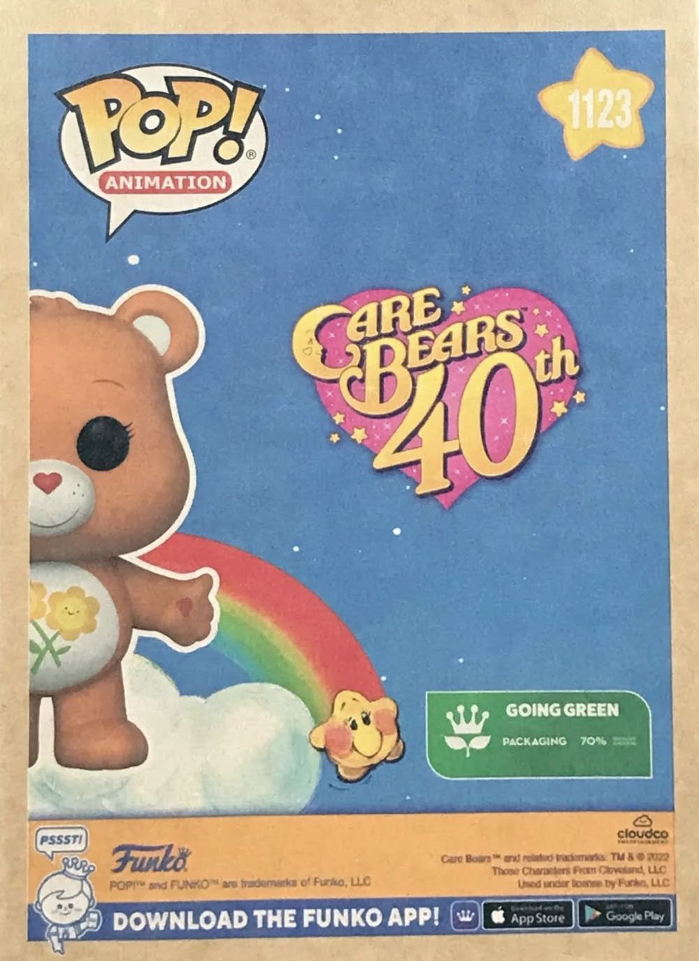Friend Bare - Care Bears - Funko vinyl figure collectible [Barcode 889698624848] - Main Image 4