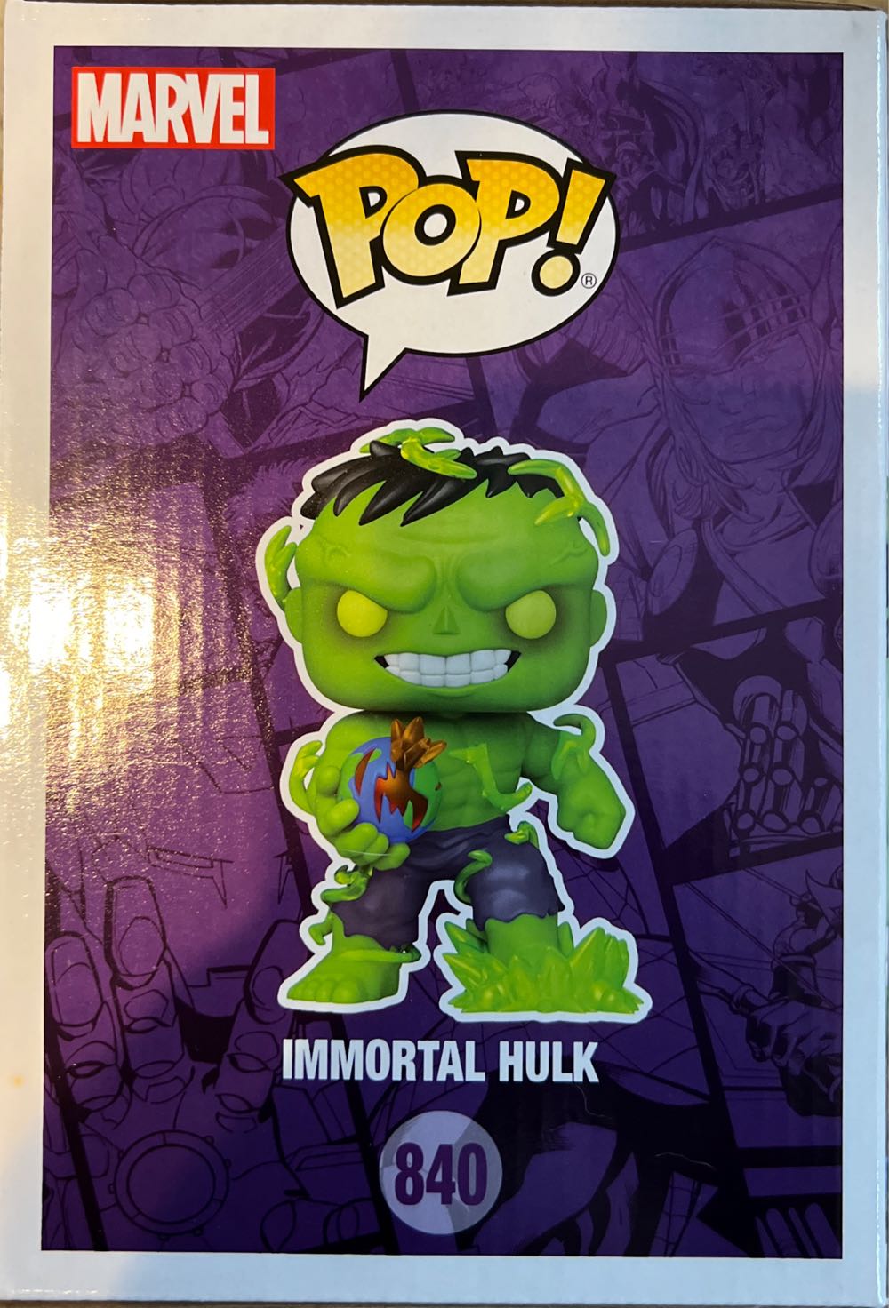 Immortal Hulk $19-$24 - Marvel Universe vinyl figure collectible [Barcode 889698556385] - Main Image 2