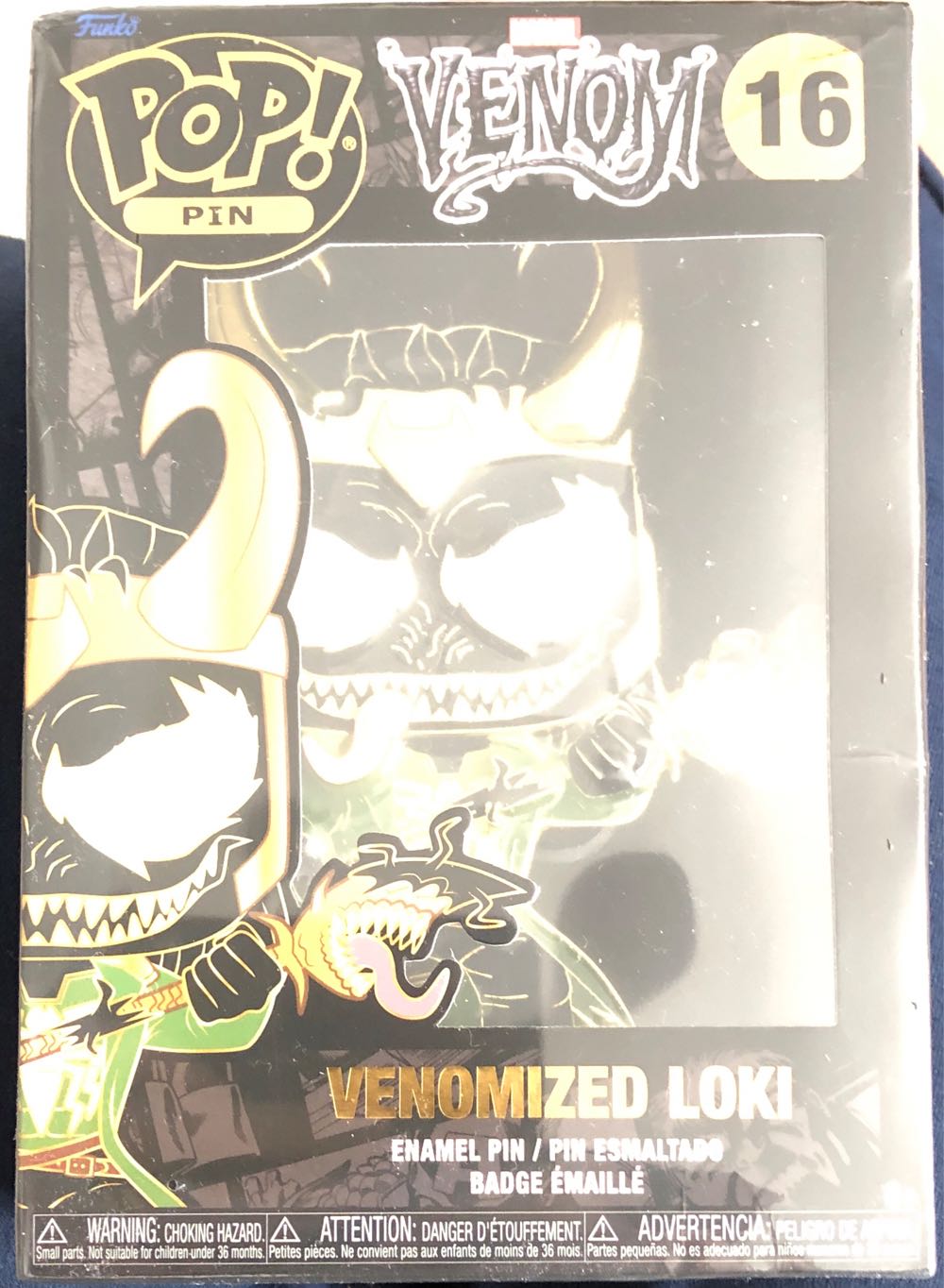 #16: Venomized Loki - Venom vinyl figure collectible [Barcode 671803400672] - Main Image 3