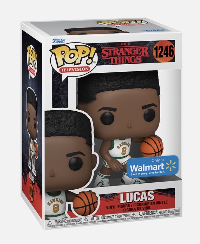 Lucas - Stranger Things vinyl figure collectible [Barcode 889698623896] - Main Image 2