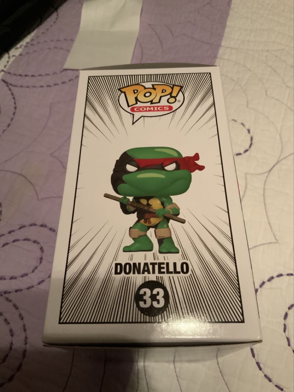 Donatello - 33 - Eastman And Laird’s Teenage Mutant Ninja Turtles -special edition - Funko Pop Comics - Teenage Mutant Ninja Turtles vinyl figure collectible [Barcode 889698606486] - Main Image 3