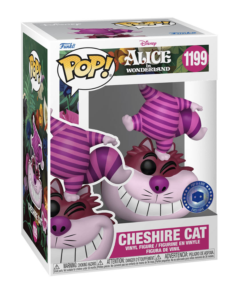 CHESHIRE CAT - Alice in Wonderland vinyl figure collectible [Barcode 889698626606] - Main Image 2