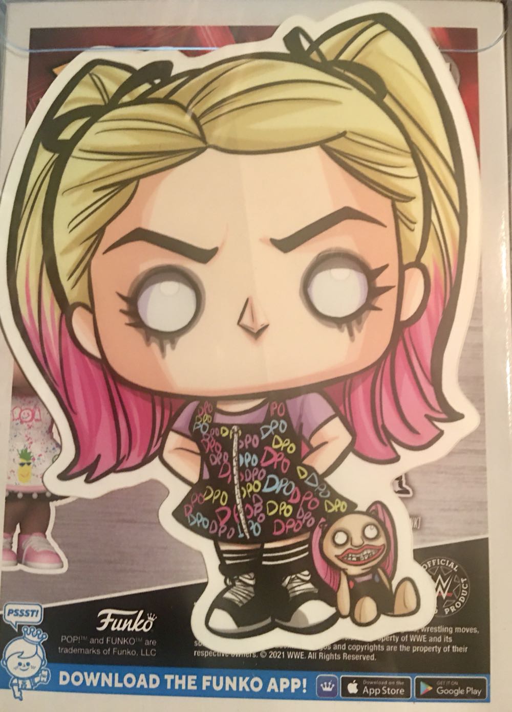 Alexa Bliss - WWE vinyl figure collectible [Barcode 889698614641] - Main Image 3
