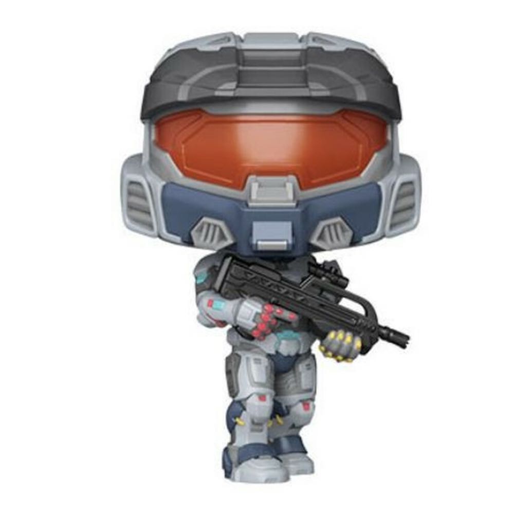 Spartan Mark VII (with BR75 Battle Rifle) - Halo vinyl figure collectible [Barcode 889698593380] - Main Image 3
