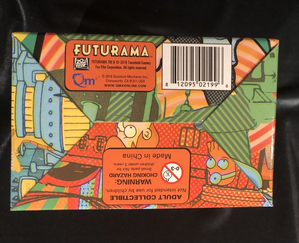 Qmxminimastersvehicles Lootcrate July Futurama Planet Express Ship Model Q-fig From Qmx BOX ONLY  vinyl figure collectible [Barcode 812095021996] - Main Image 2