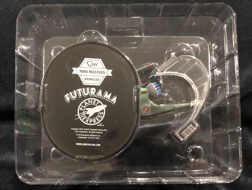 Qmxminimastersvehicles Lootcrate July Futurama Planet Express Ship Model Q-fig From Qmx BOX ONLY  vinyl figure collectible [Barcode 812095021996] - Main Image 4