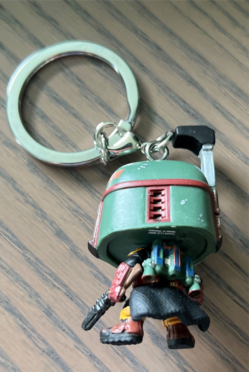 Boba Fett Keychain The Mandalorian - Star Wars: The Mandalorian vinyl figure collectible - Main Image 2