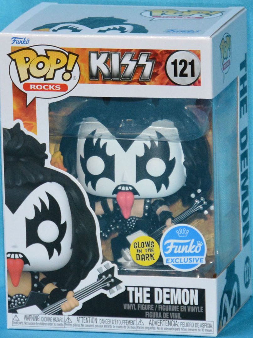 Kiss The Demon Glow - Kiss vinyl figure collectible - Main Image 3