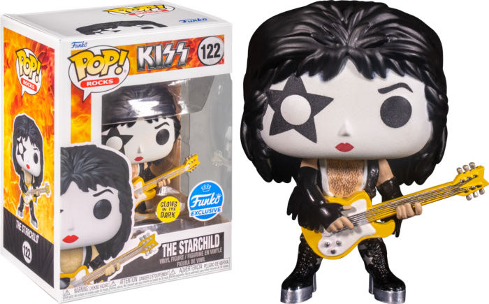 The Starchild Glow Funko Exclusive - Kiss vinyl figure collectible - Main Image 3