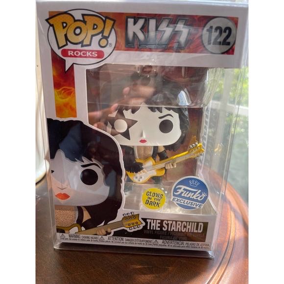 The Starchild Glow Funko Exclusive - Kiss vinyl figure collectible - Main Image 4