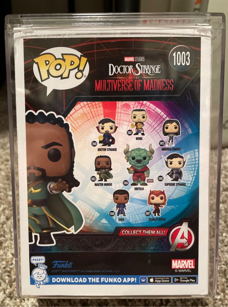 Marvel: Doctor Strange Master Mordo - Doctor Strange vinyl figure collectible [Barcode 889698609210] - Main Image 2