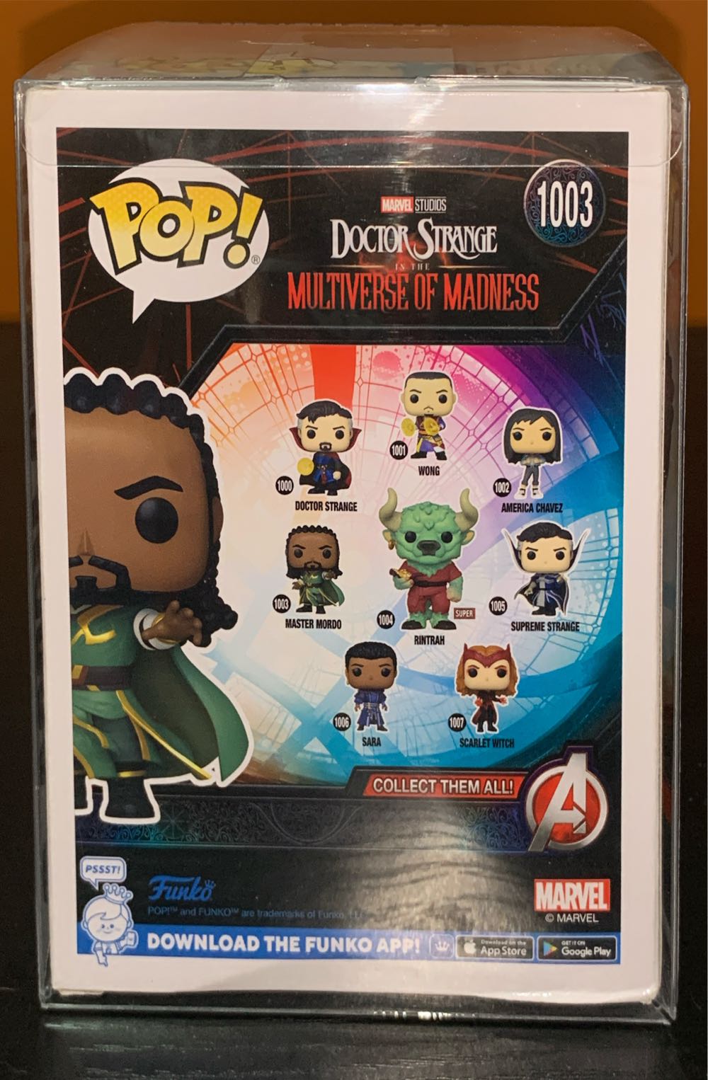 Marvel: Doctor Strange Master Mordo - Doctor Strange vinyl figure collectible [Barcode 889698609210] - Main Image 3