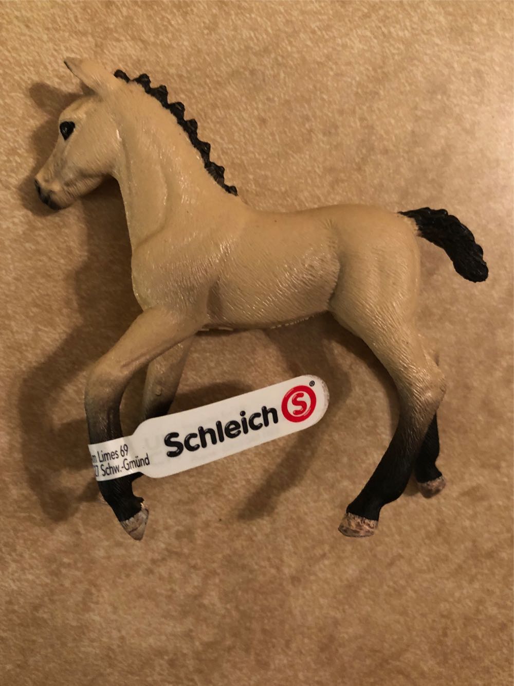 Schleich Horse Club Animal Figurine Horse Toys For Girls And Boys 5-12 Years Old Hanoverian Foal Red Dun  vinyl figure collectible [Barcode 4059433084480] - Main Image 2