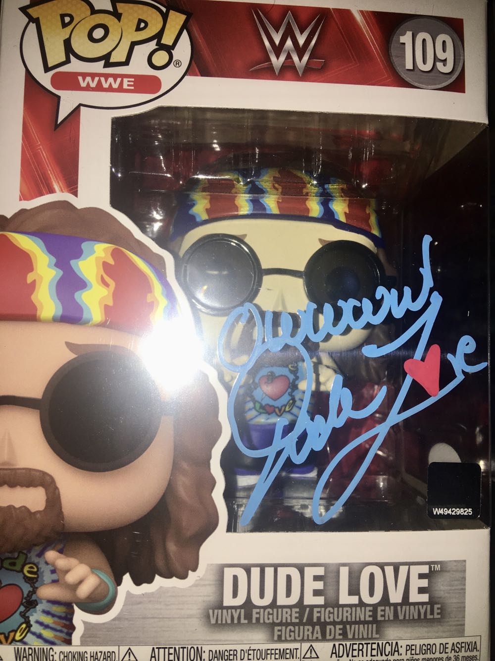 Dude Love - WWE vinyl figure collectible [Barcode 889698614665] - Main Image 2