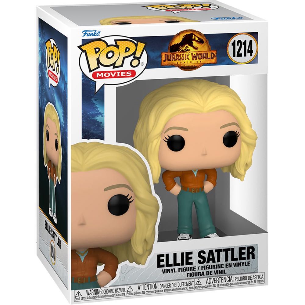 JWD: Dr. Ellie Sattler - Jurassic World vinyl figure collectible [Barcode 889698622257] - Main Image 2