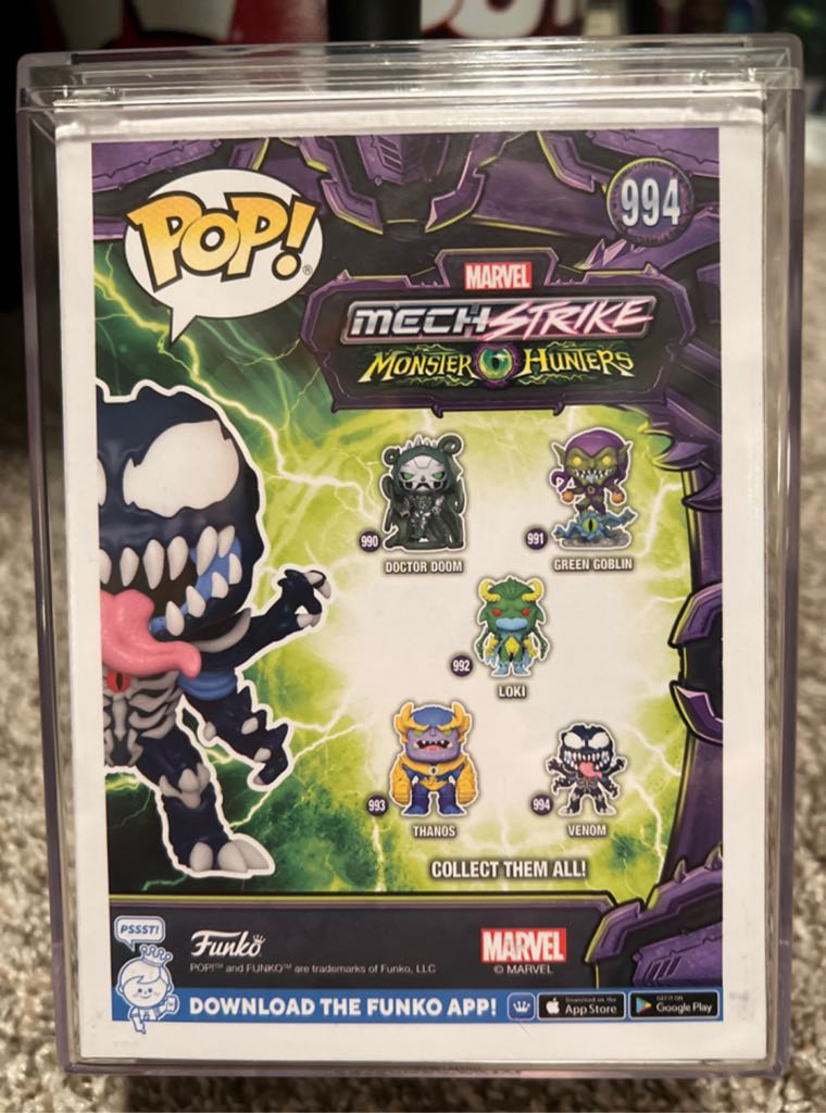 Venom - Marvel Universe vinyl figure collectible [Barcode 889698615266] - Main Image 2