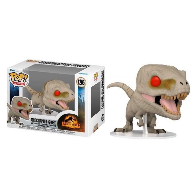 Funko Pop! Movies: JW Dominion Atrociraptor (Ghost) - Jurassic World vinyl figure collectible [Barcode 889698552899] - Main Image 2
