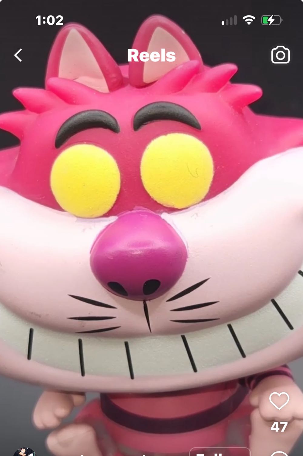 Cheshire Cat - Alice in Wonderland vinyl figure collectible [Barcode 889698581431] - Main Image 3