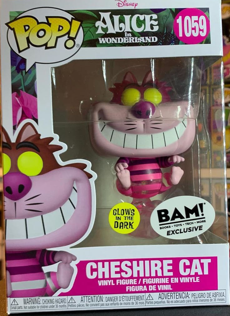Cheshire Cat - Alice in Wonderland vinyl figure collectible [Barcode 889698581431] - Main Image 4
