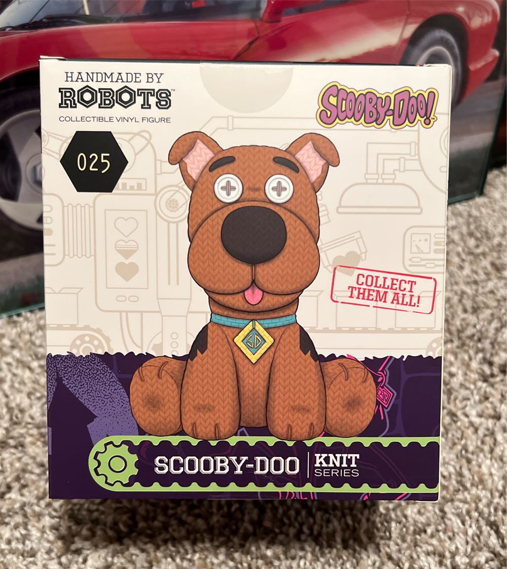 Scooby-doo Handmade By Robots Vinyl Figure | Scooby  vinyl figure collectible [Barcode 818730021239] - Main Image 2