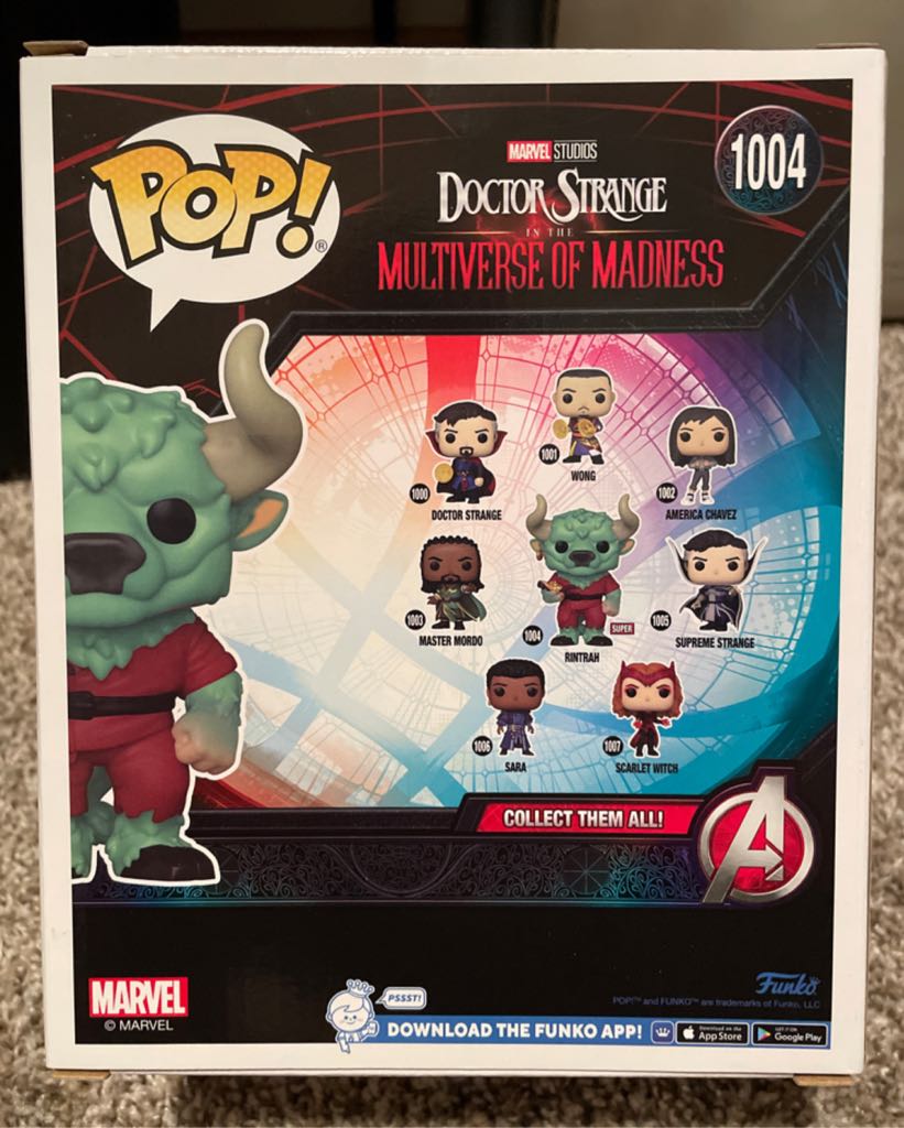 Rintrah (Multiverse Of Madness) - Marvel Universe vinyl figure collectible [Barcode 889698609166] - Main Image 2